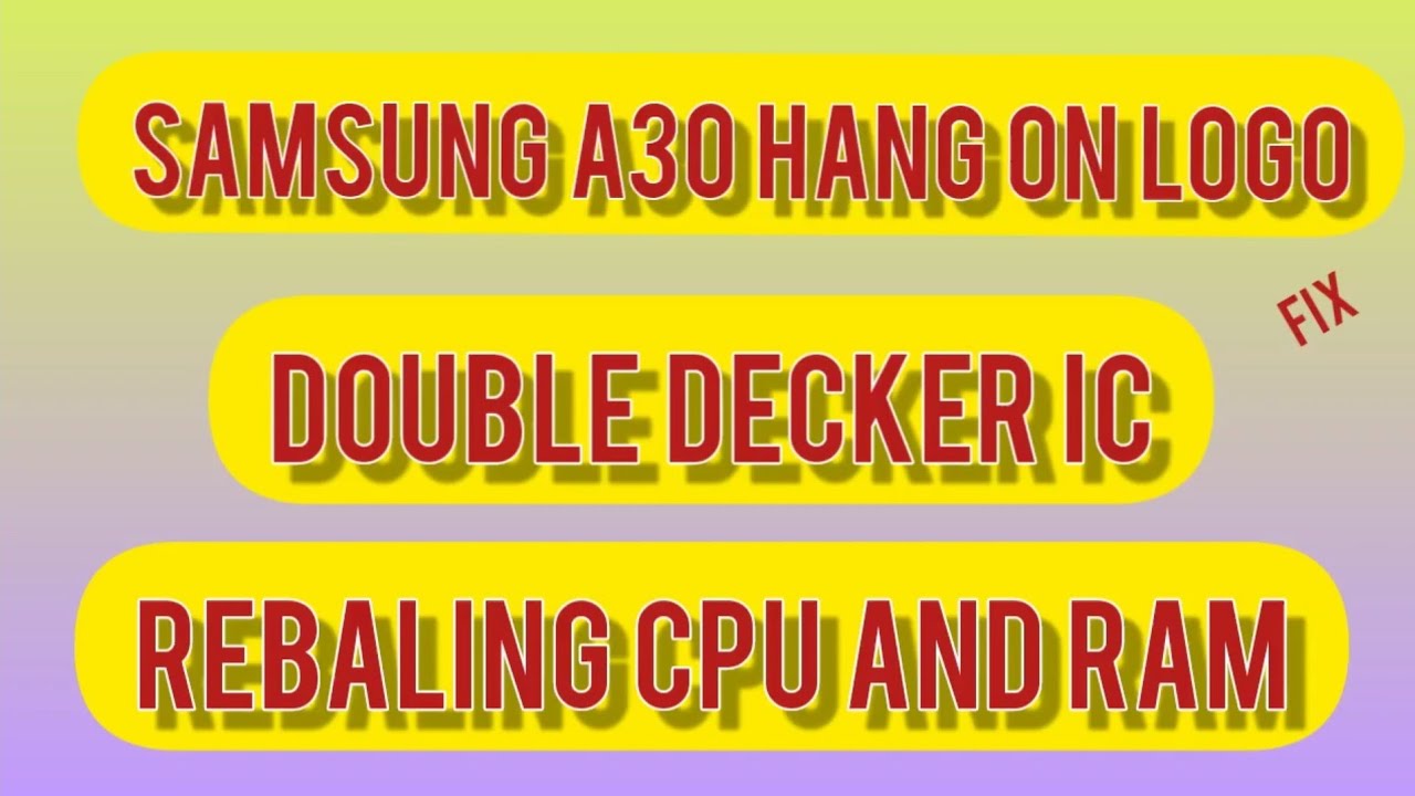 Samsung A30 Water Damaged Dead Repair