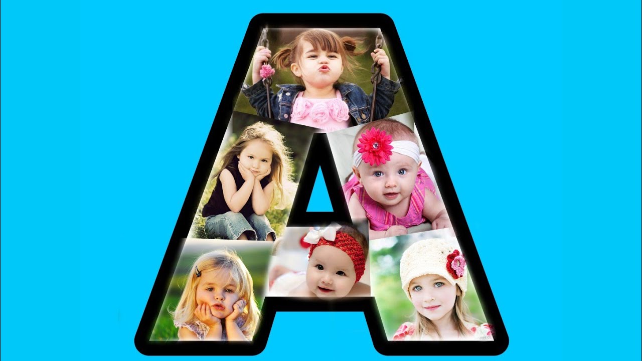 Alphabet/Letter Shaped photo collage editing..  easy collage making in picsart..