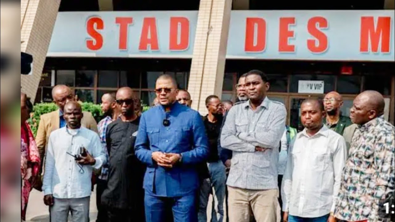 EN DIRECT DE STADE  MINISTRE DIDIER BIDIMBU AYAMBI BA CATCHEURS NIONSO YABA PROVINCE 