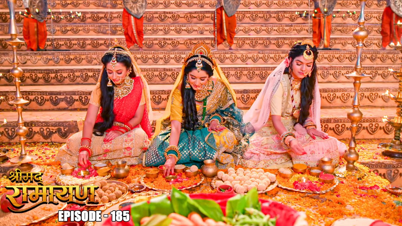 EP- 185- माता सीता ने की मकर संक्रांति के पर्व का शुभआरम्भ  | Shrimad Ramayan | श्रीमद् रामायण