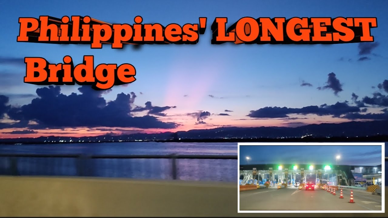 Beautiful Sunset while crossing Cebu-Cordova Bridge