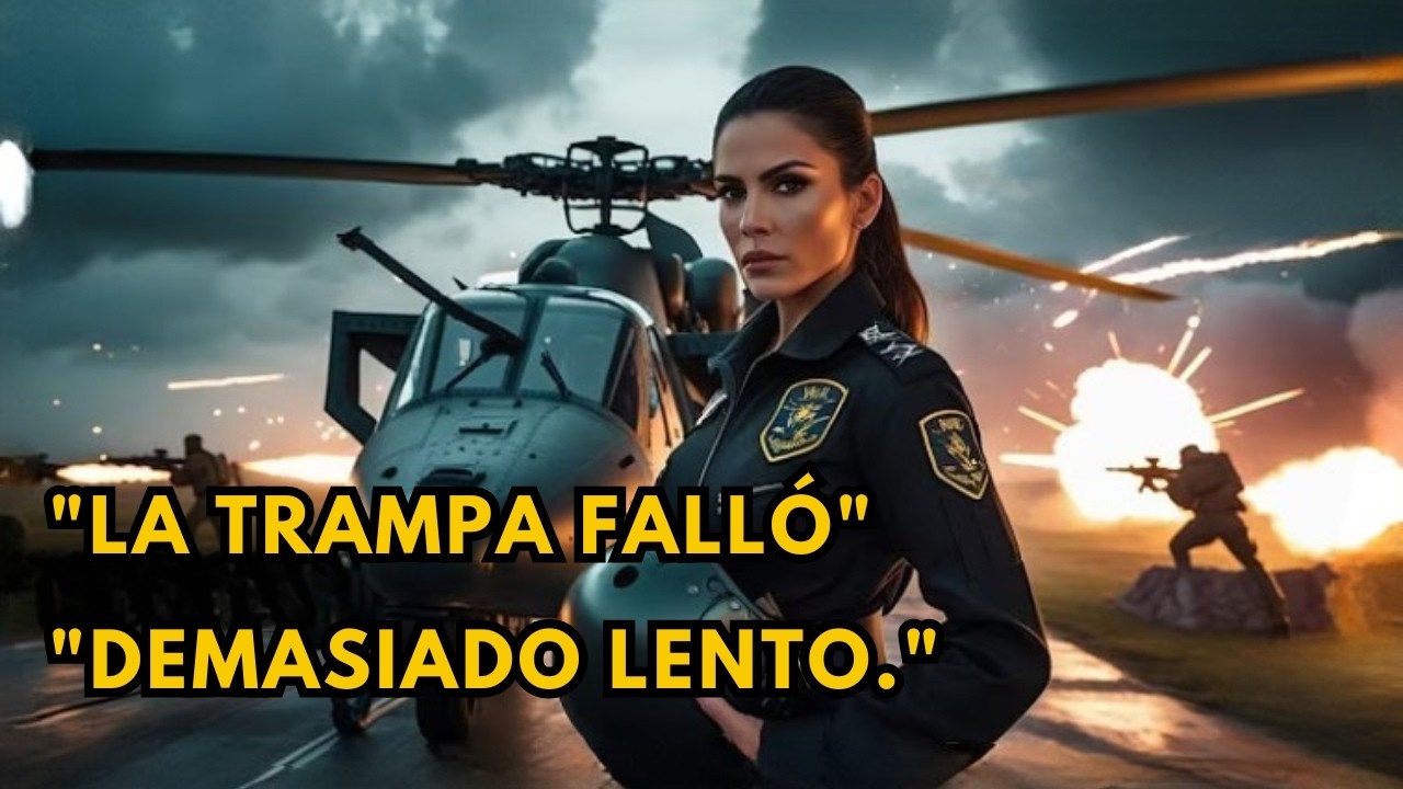 Le tendieron una trampa a la piloto del Apache—y susurró «Demasiado lento» antes de atacar.