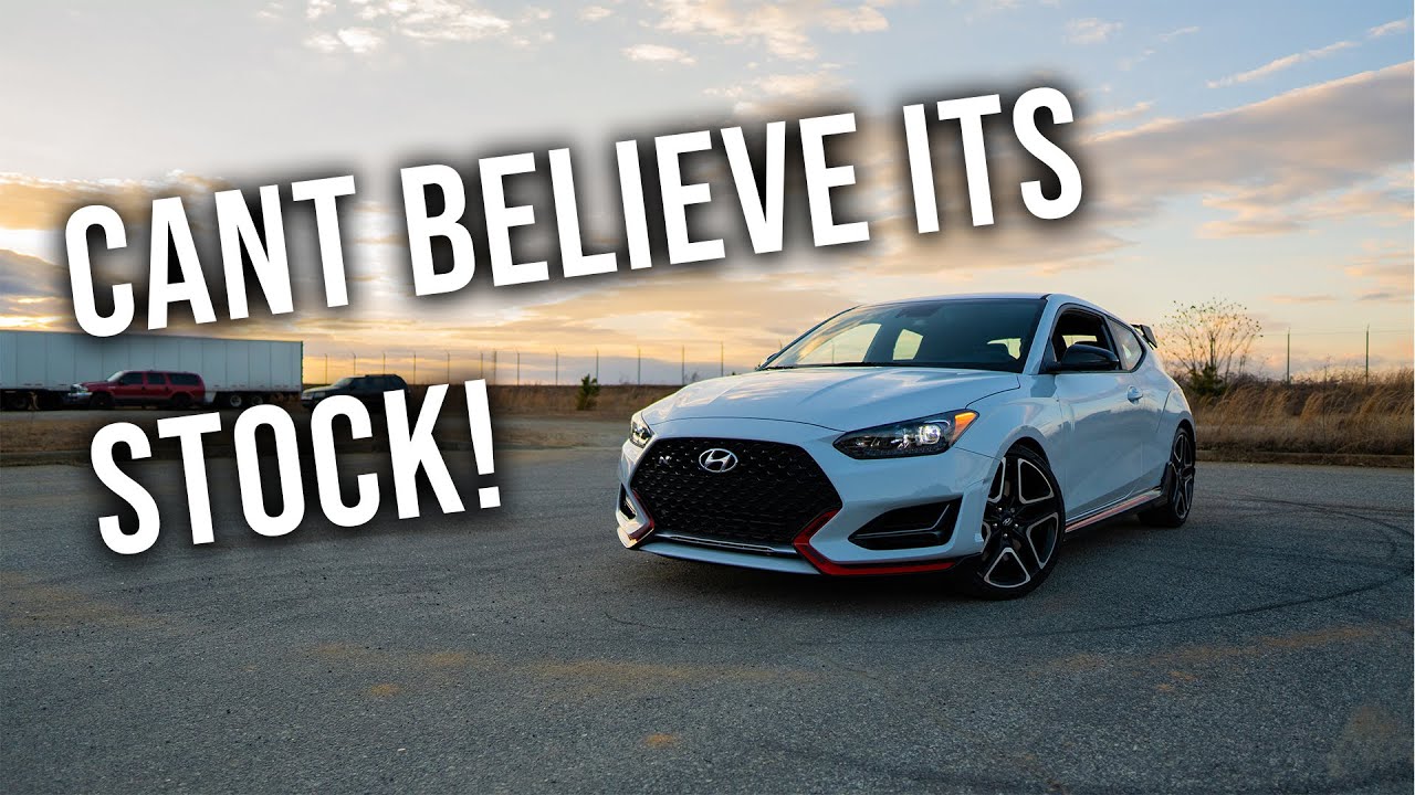This Car is TOO FAST to be Stock!!! | 2021 Veloster N DCT Launches, Revs, and Driving |