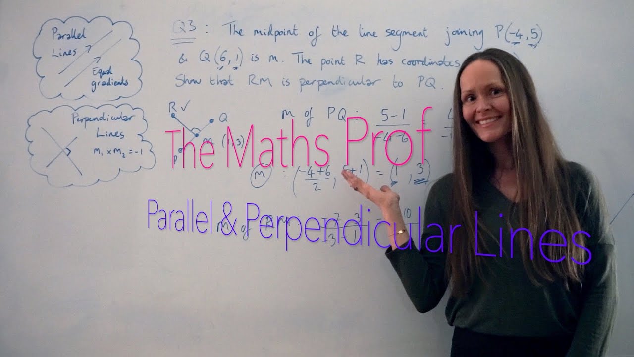 The Maths Prof: Parallel & Perpendicular Lines