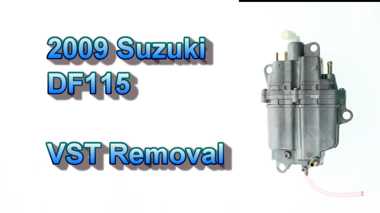VST Removal: 2009 Suzuki DF115