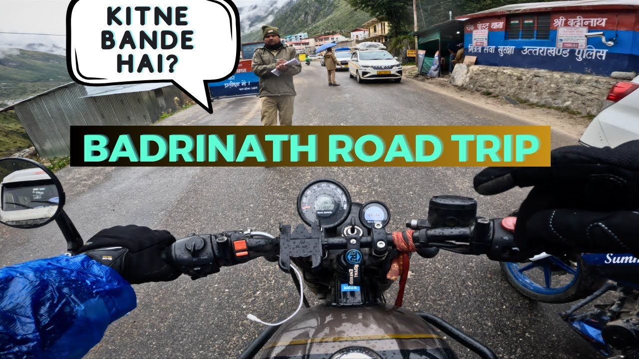EPISODE 3 | BADRINATH TEMPLE | HUNTER 350 LONG TOUR | ROAD TRIP TO MOUNTAINS