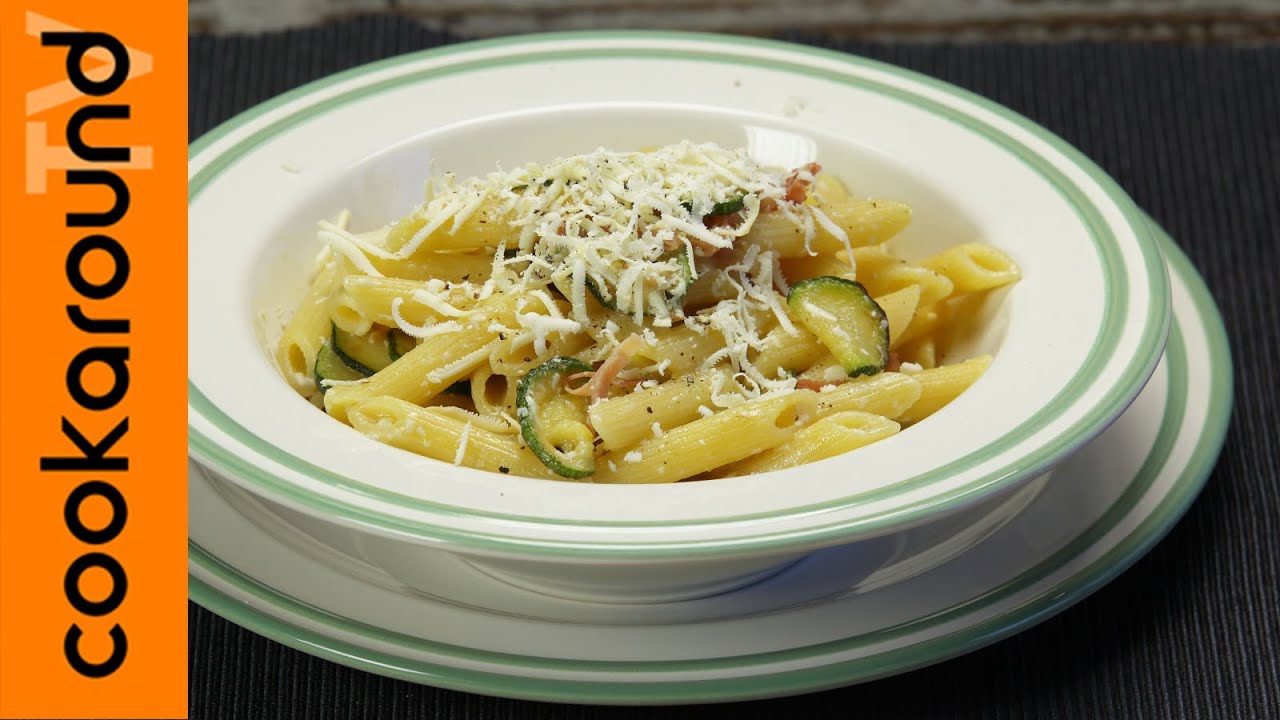 Penne speck, zucchine e ricotta salata / Ricette semplici e veloci