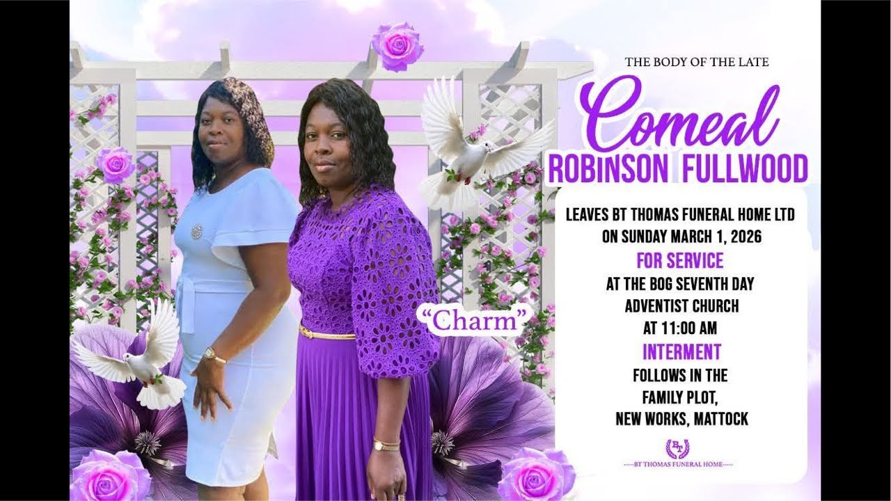 Thanksgiving  service for the LATE ComealRobinson Fullwood