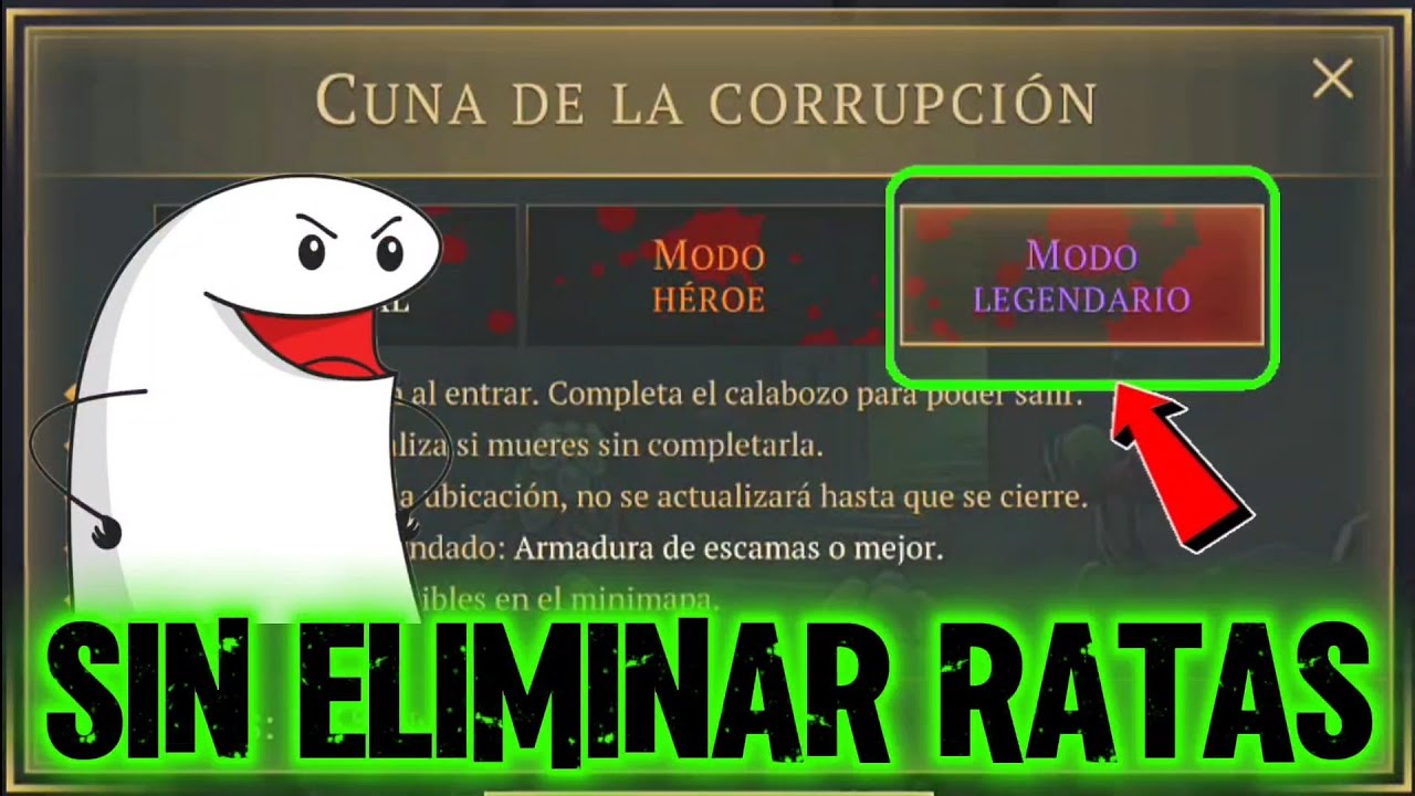 GRIM SOUL ✅Modo LEGENDARIO sin Eliminar Ratas😝 | GamePlay•En Español