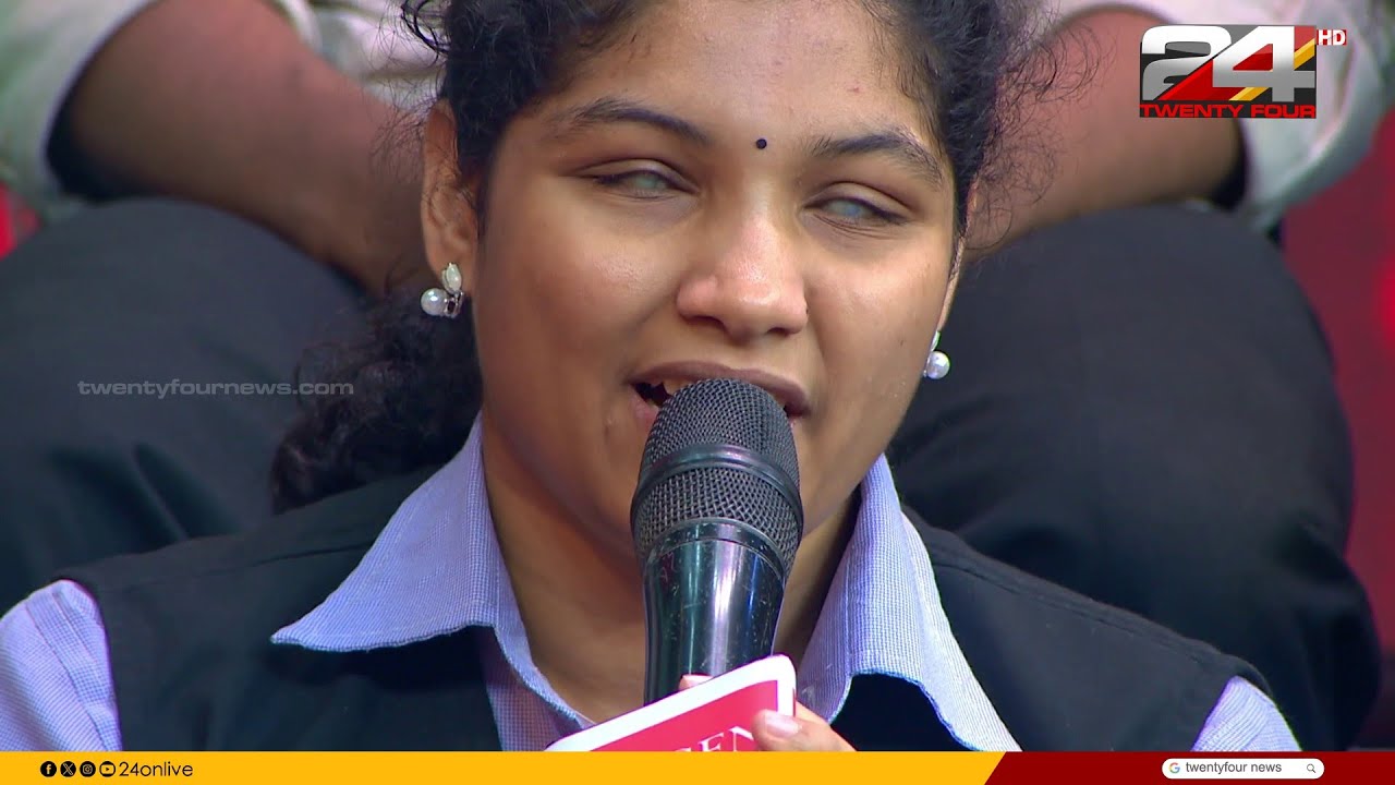 'കുഞ്ഞിക്കവിൾ മേഖമേ..തുള്ളി തുളുമ്പാതെ നീ..' തമ്മിൽ തമ്മിൽ വേദിയിലെ പാട്ടും പറച്ചിലും