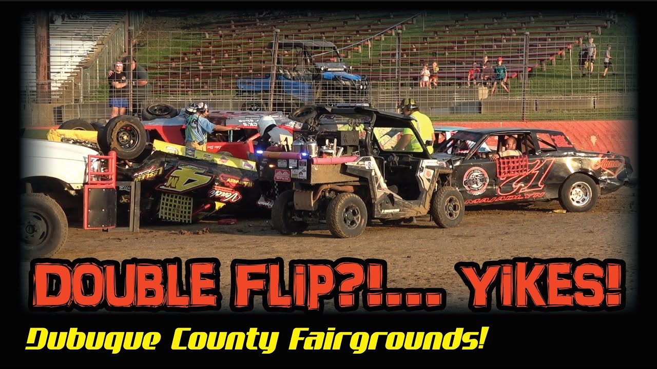 Гонки 2024 года стали настоящим безумием... Две машины перевернулись в одной аварии!