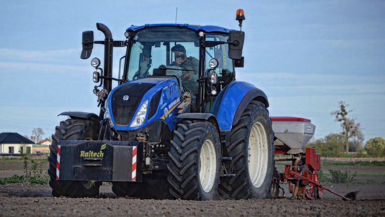 SIEW KUKURYDZY 2023! W GR PAWLIKOWSKI | NEW HOLLAND T5.120 & KVERNELAND |