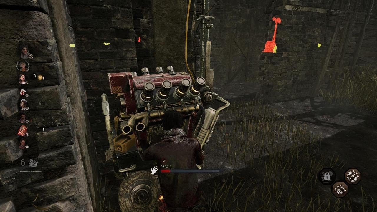 Dead by Daylight 510 Survivor Gameplay 2v8