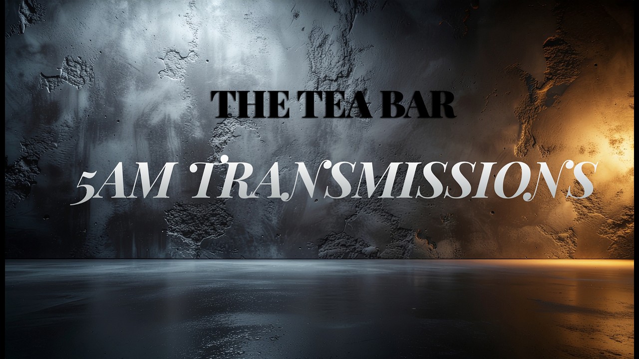 The Tea Bar — 5AM Warehouse Flow | Hypnotic Minimal 122 BPM