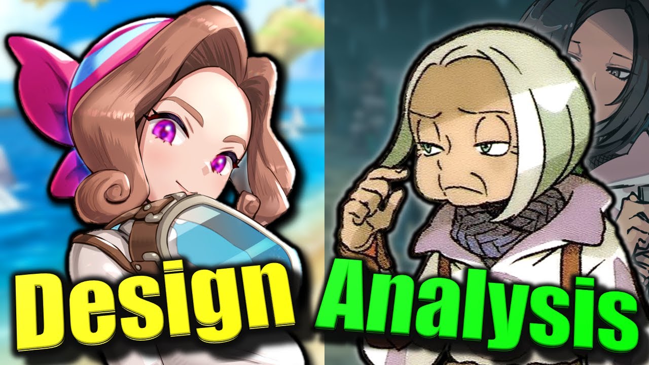 Palina and Calaba &diams; Character Design Analysis - Pok&eacute;mon Legends Arceus Wardens
