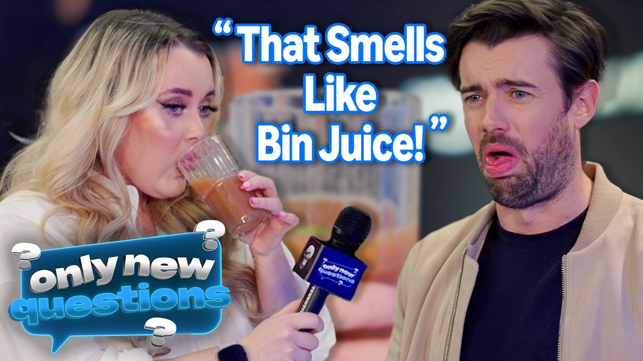 Charley Marlowe And Jack Whitehall Gag Over a Christmas Dinner Smoothie | Only New Questions