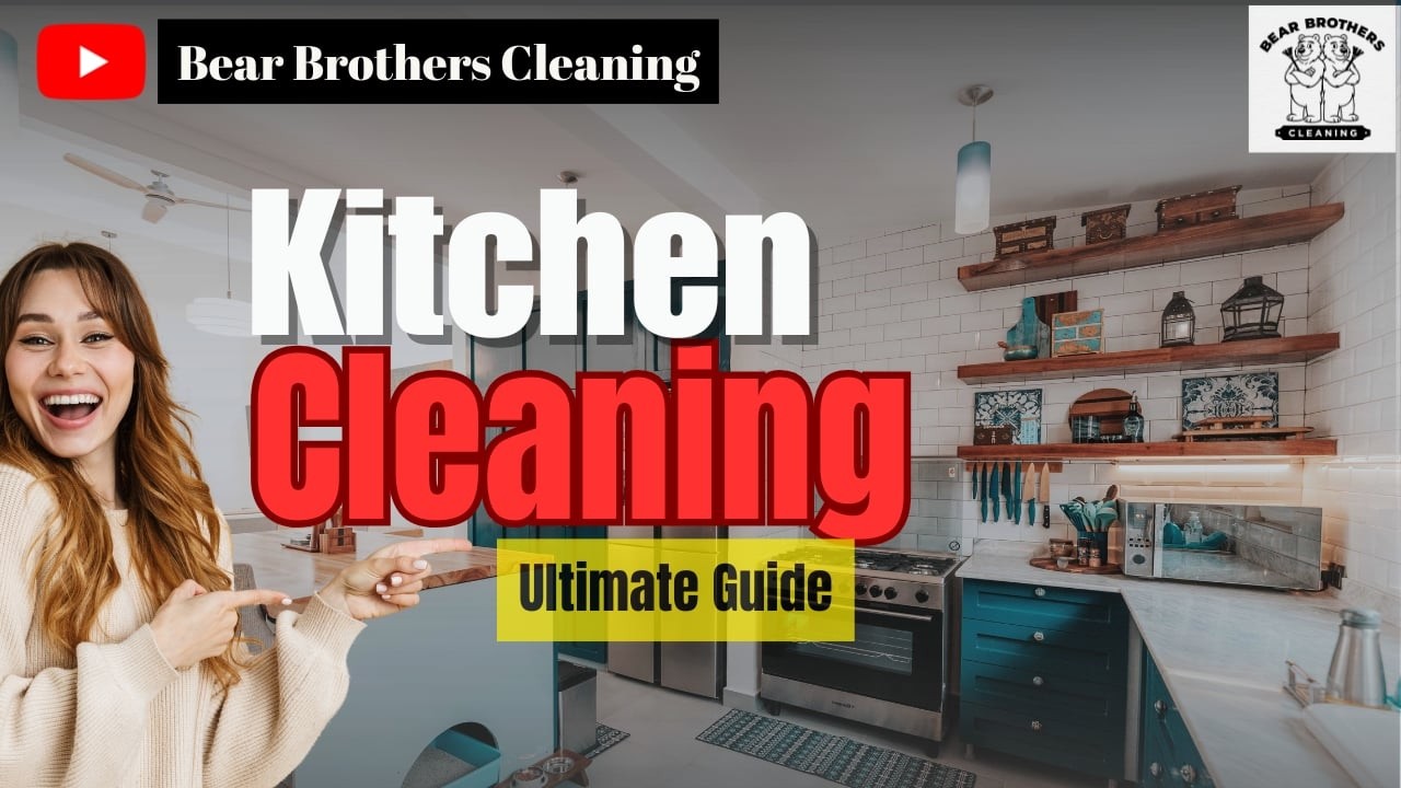 Kitchen Deep Cleaning Checklist | Don't Miss These Hidden Spots!