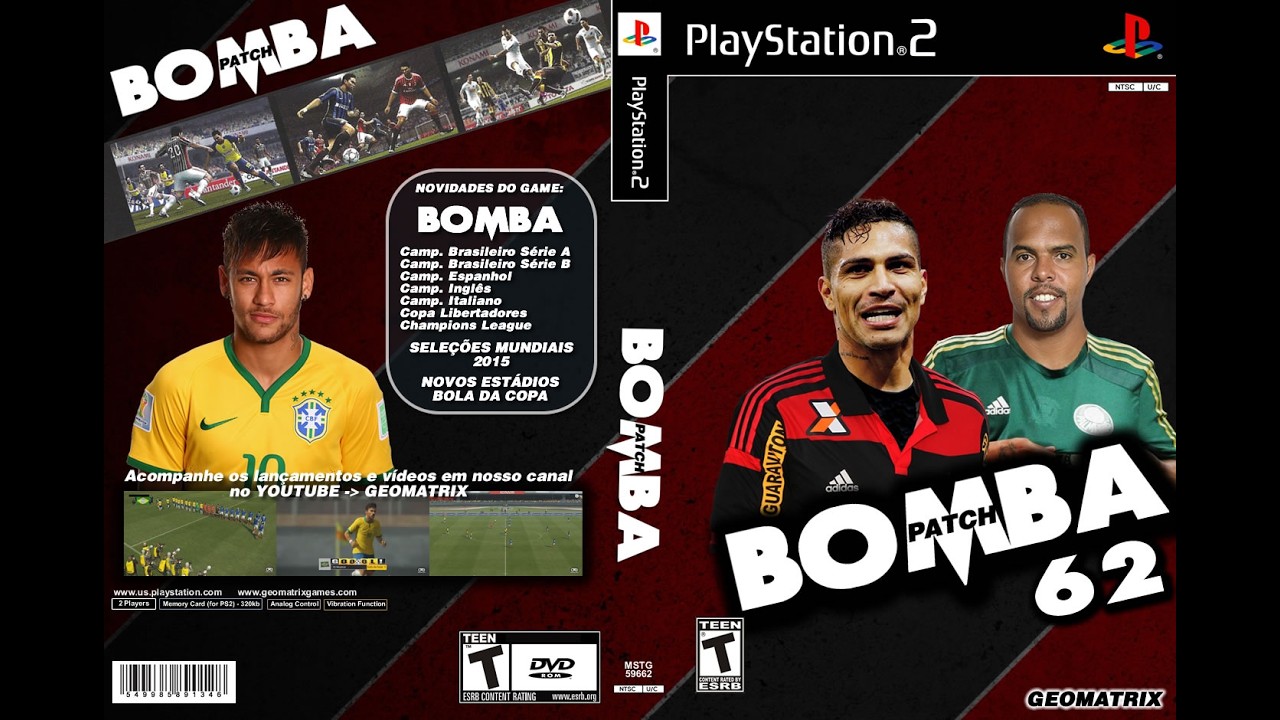Bomba Patch 62 Geomatrix (Junho) 2015. Estava extinto da internet, recuperei e coloquei Silvio Luiz.