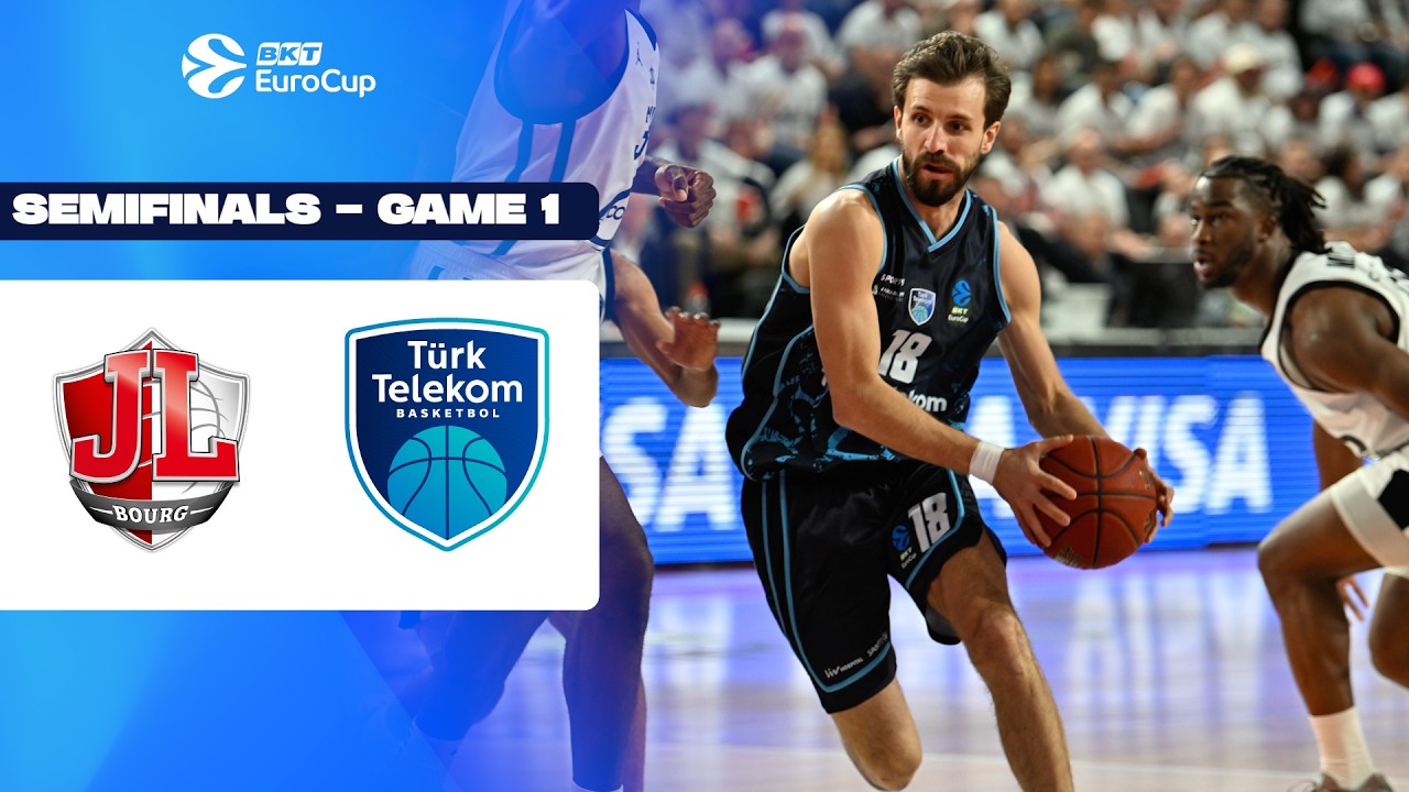 Cosea JL Bourg-en-Bresse vs. Turk Telekom Ankara | Semi-Finals | Highlights | 2025-26 BKT EuroCup