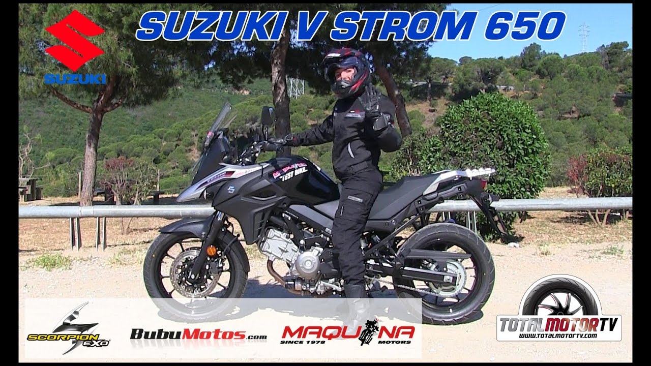Suzuki V Strom 650  | Prueba / Test / Review en español | Total Motor TV