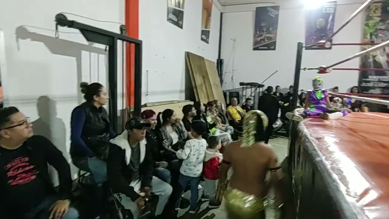 Domingo evento Luchistico en la arena Lión fitness 25012026