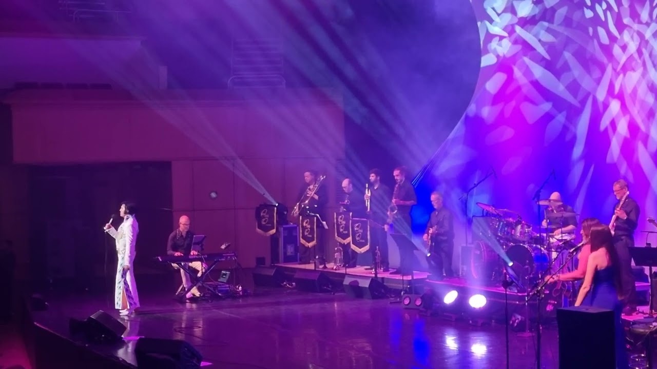 Chris Connor as Elvis - The Wonder Of You at Glasgow Royal Concert Hall 02/09/2022