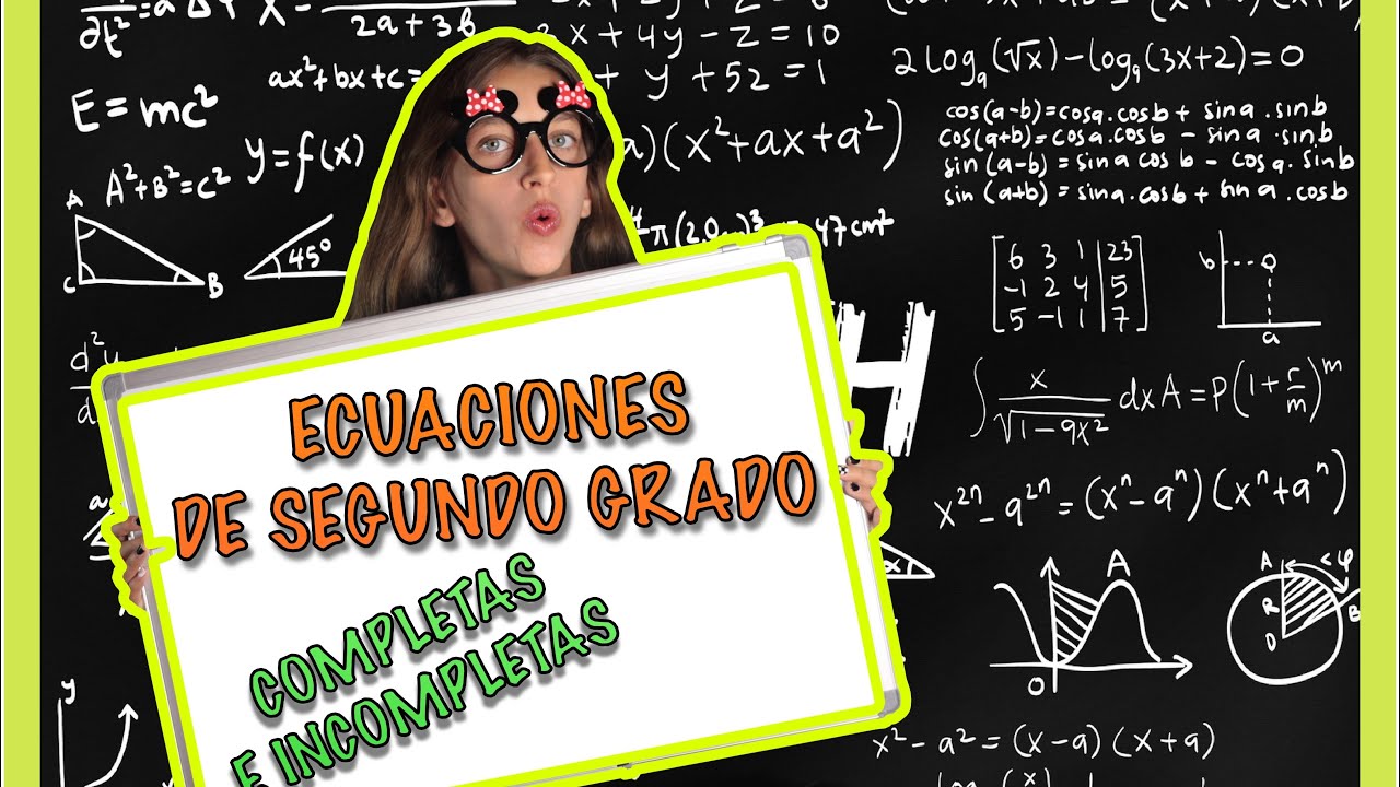 ✨ASMR MATEMATICAS✨CÓMO RESOLVER ECUACIONES DE SEGUNDO GRADO [completas e incompletas] 119