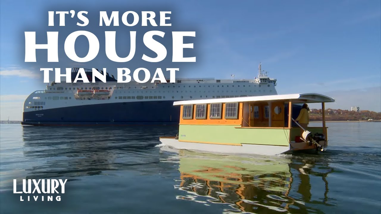 Building a tiny float home from scratch is NOT easy | My Floating Home | Luxury Living