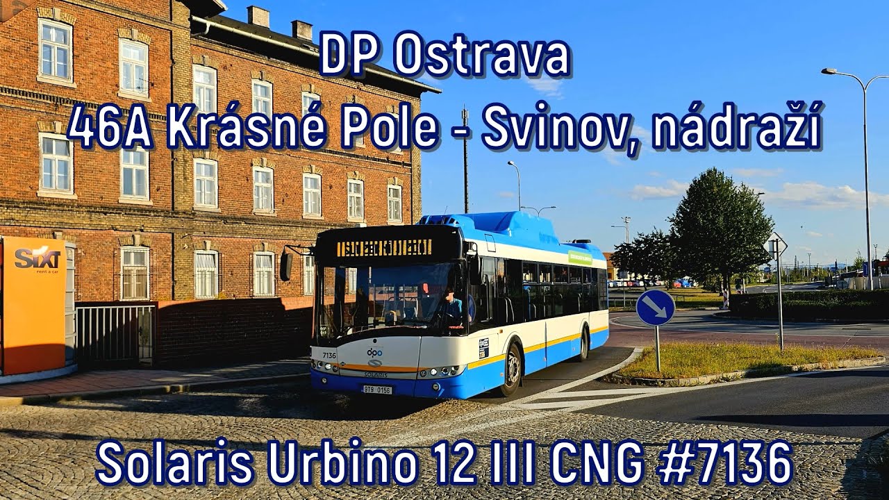 DP Ostrava - linka 46A, Solaris Urbino 12 III CNG #7136