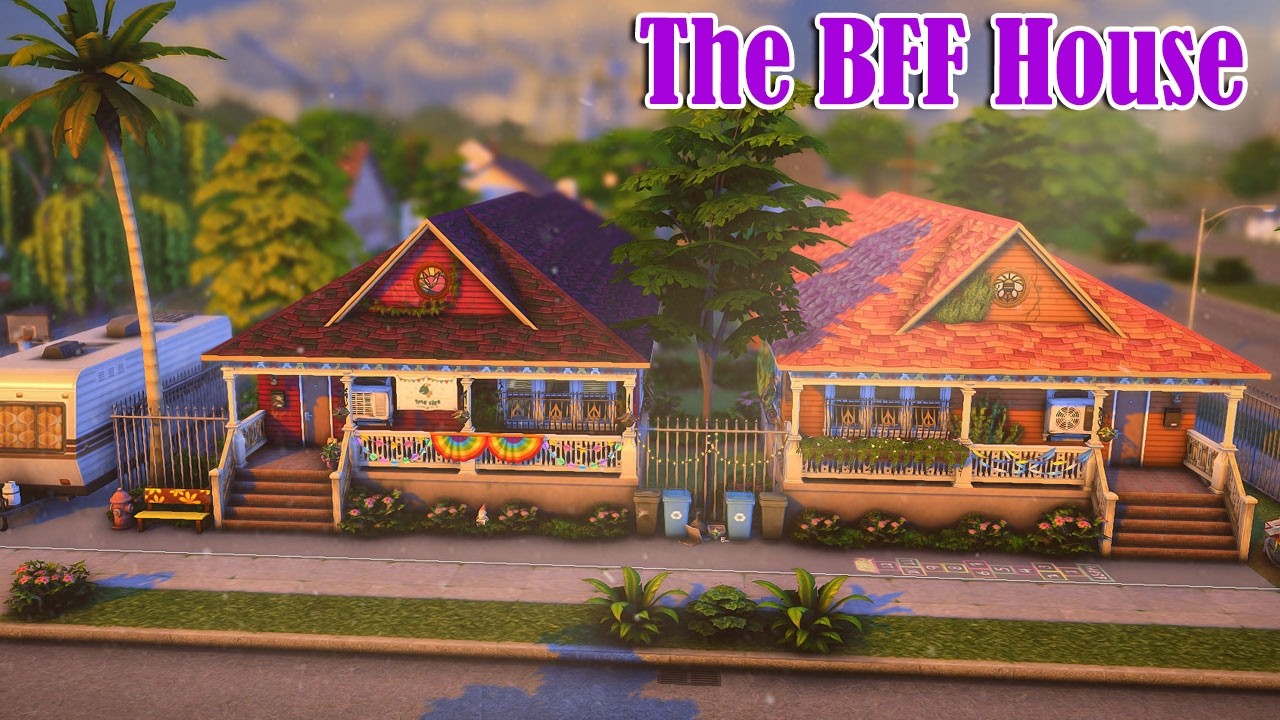 The Sims 4 Forever Save File ✨ Speed Build | The BFF House