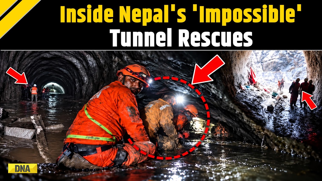 Nepal Flood: Watch Miraculous Tunnel Rescues That's Saving Lives Days After Nepal Flash Floods