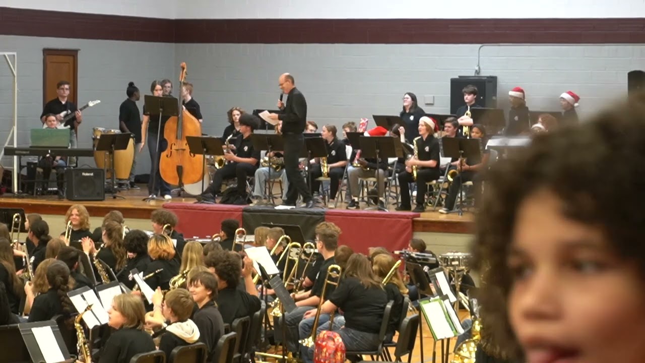 Poplar Bluff Junior High Christmas Concert December 22, 2022