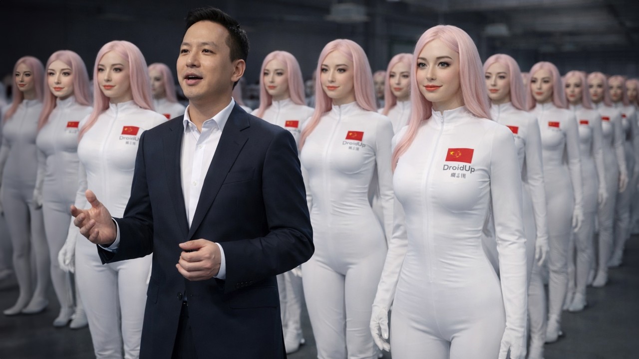 Inside China’s Mega Factory Creating the Most Beautiful Humanoid Robots