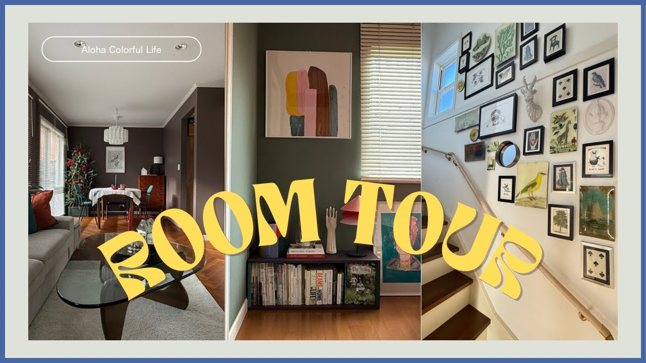 【ルームツアー 】はじめてのルームツアー、狭い我が家ですがクリスマスを楽しむ家をご紹介 #roomtour #colorful #ルームツアー  