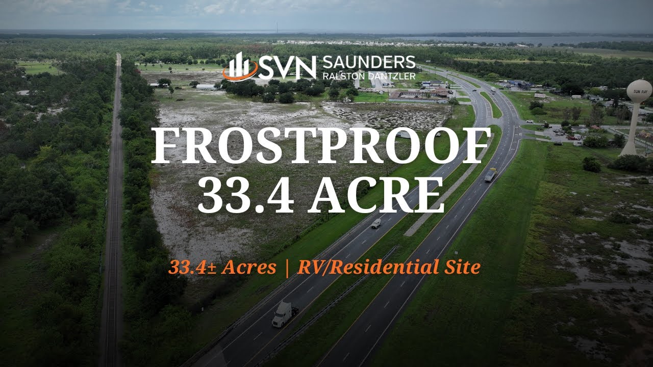 Florida RV/Residential Site For Sale | 33.4 &plusmn;&nbsp;Acre | Frostproof, FL