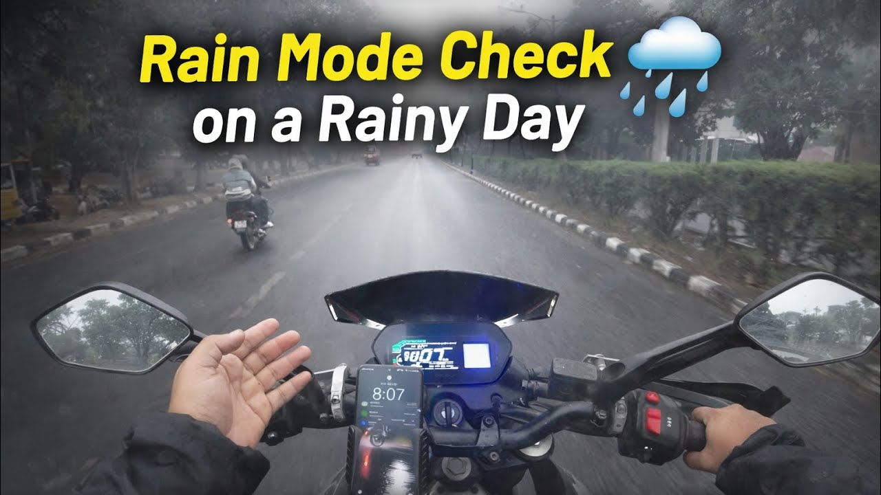 Rain Mode Test in Heavy Rain 🌧️ | Daily Observation Day 3