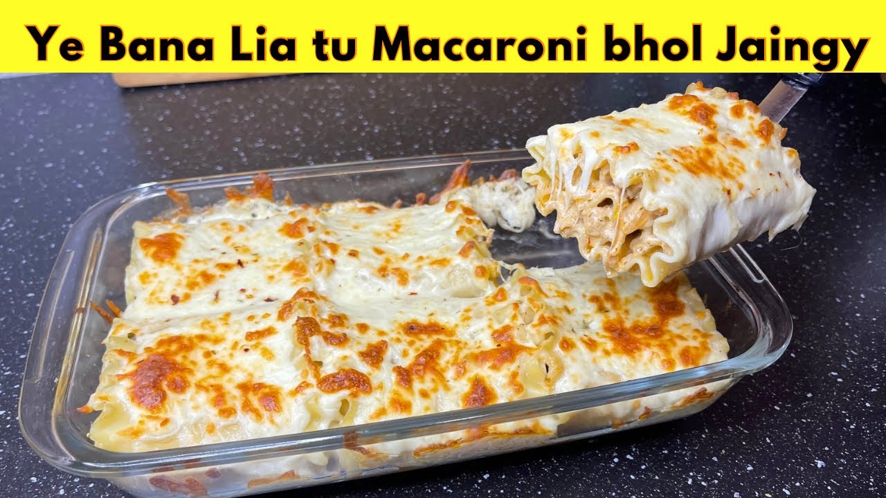 Forget Boring Lasagne make Quick Alfredo Lasagne Rolls | Creamy And Delicious | @Humainthekitchen