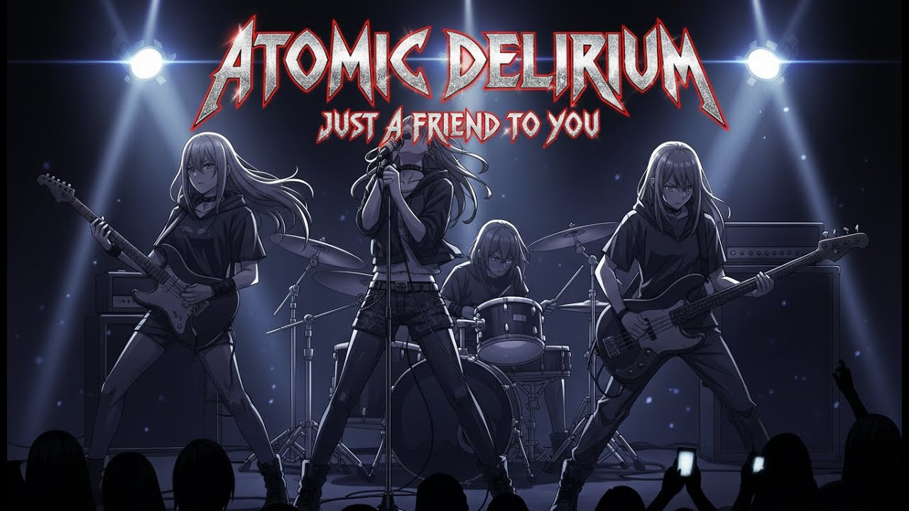 Stoned Mermaids – Just a friend to you | 80s Arena Rock Anthem (Official Music Video)