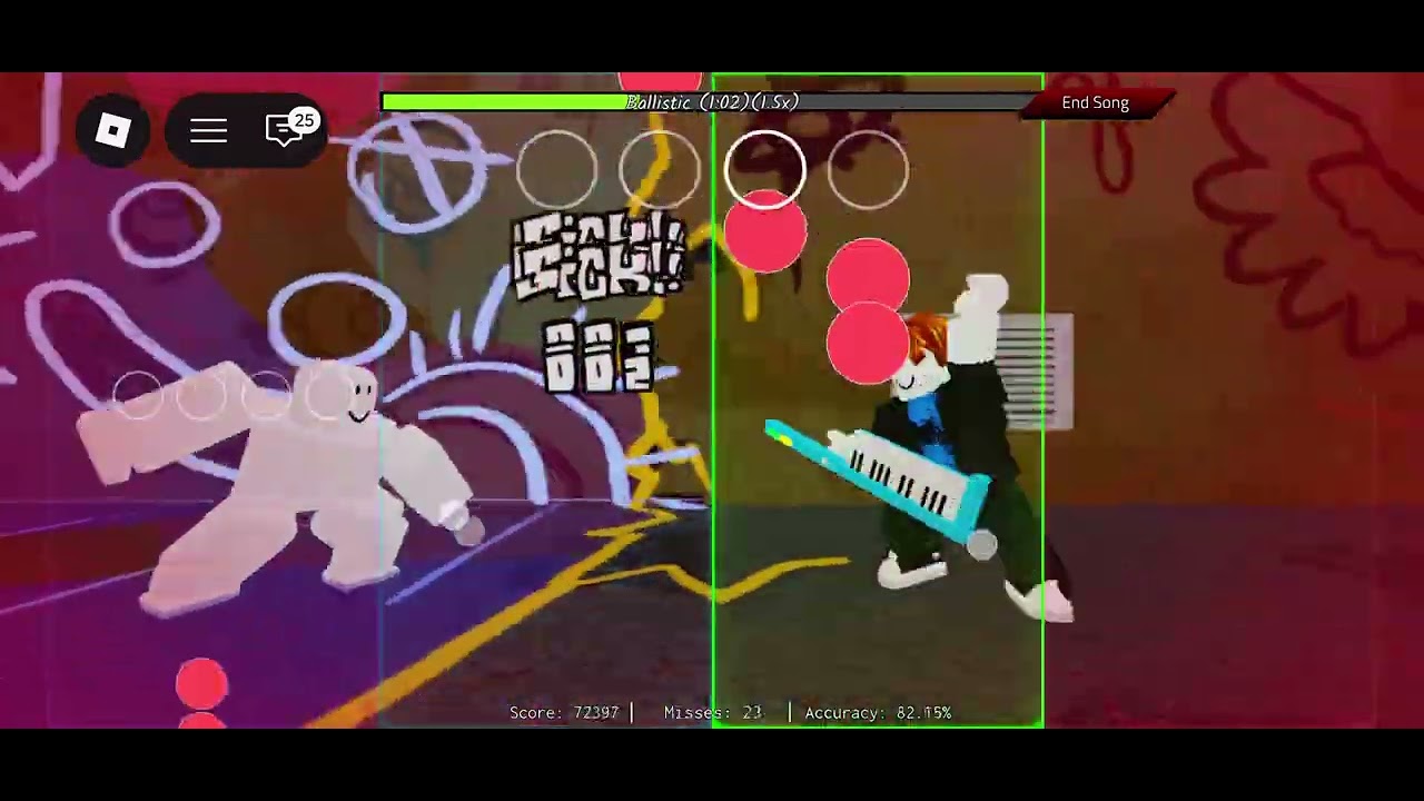 Roblox fnf But FASTEST 1.5X?! (My hands cooked) #roblox #fnf 