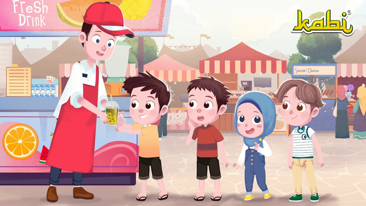 Antri Itu Keren! Kabi dan Bica Belajar Sabar Saat Antri | Kisah Teladan Nabi | Cerita Anak Muslim