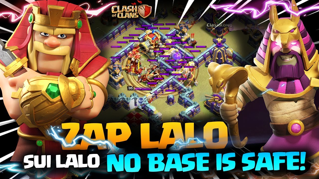 Swagged! Th16 LaLo Attack | Th16 Zap LaLo | Th16 Sui LaLo | Best TH16 Attack Strategy in coc