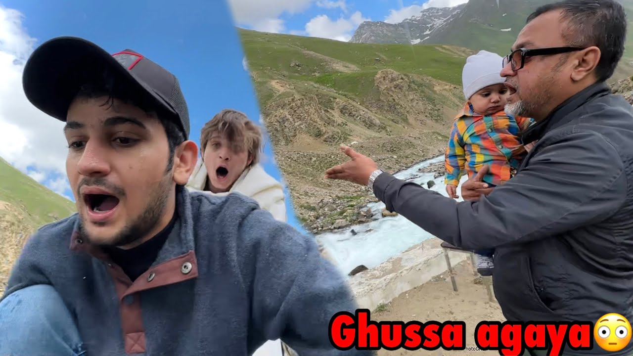 Papa ko ghussa agaya mujh par😠 | me gir jata river me🙁
