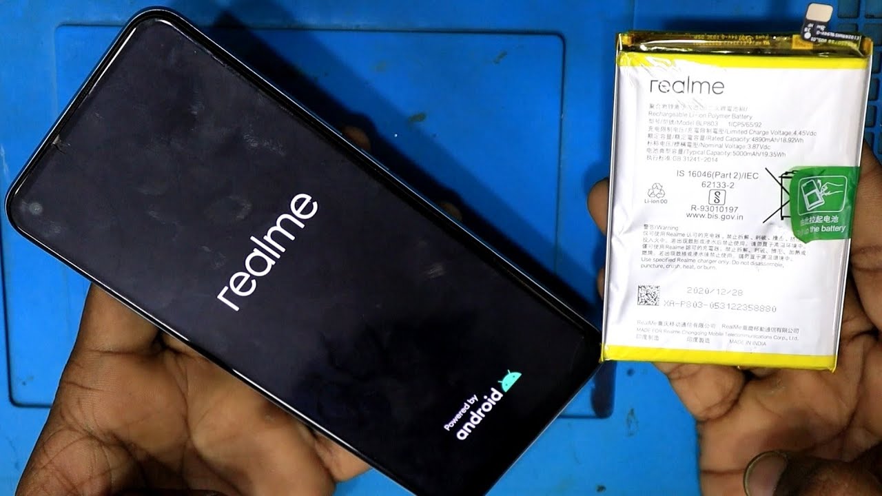 realme 7i battery problem / realme 7i battery change / blp803 battery replacement