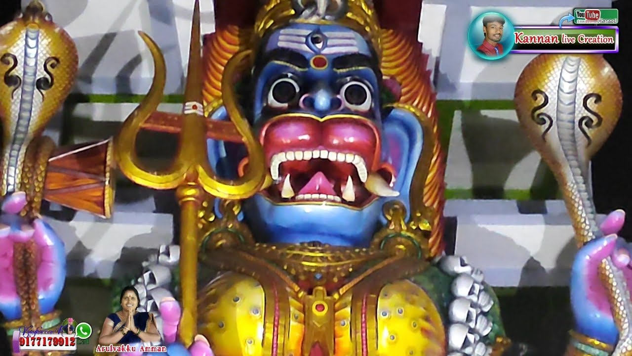 MORATTANDI Sri maha viswaroop prathyangira kaali temple astami thiruvizha
