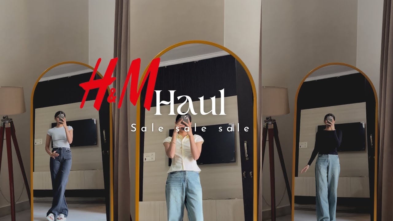 H&M haul 🛍️| try on haul💅| *flat 15% off weekend exclusive * #h&m #h&mhaul #tryonhaul  #sale 