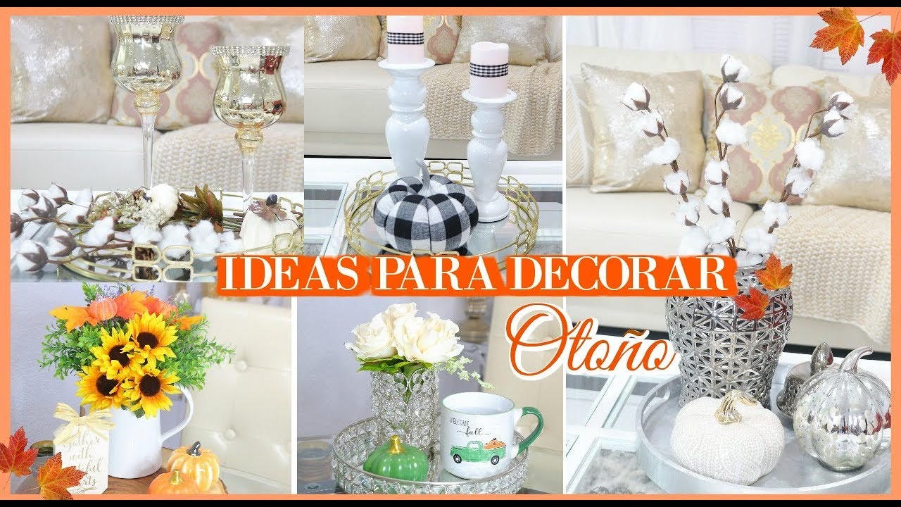 DECORACIÓN OTOÑO 2019 / IDEAS PARA DECORAR LA CASA / DECORACIONES / FALL DECOR