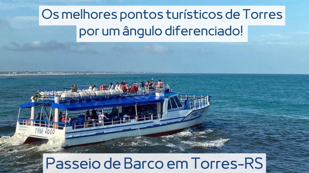 Passeio de Barco em Torres-RS - Experiência incrível!
