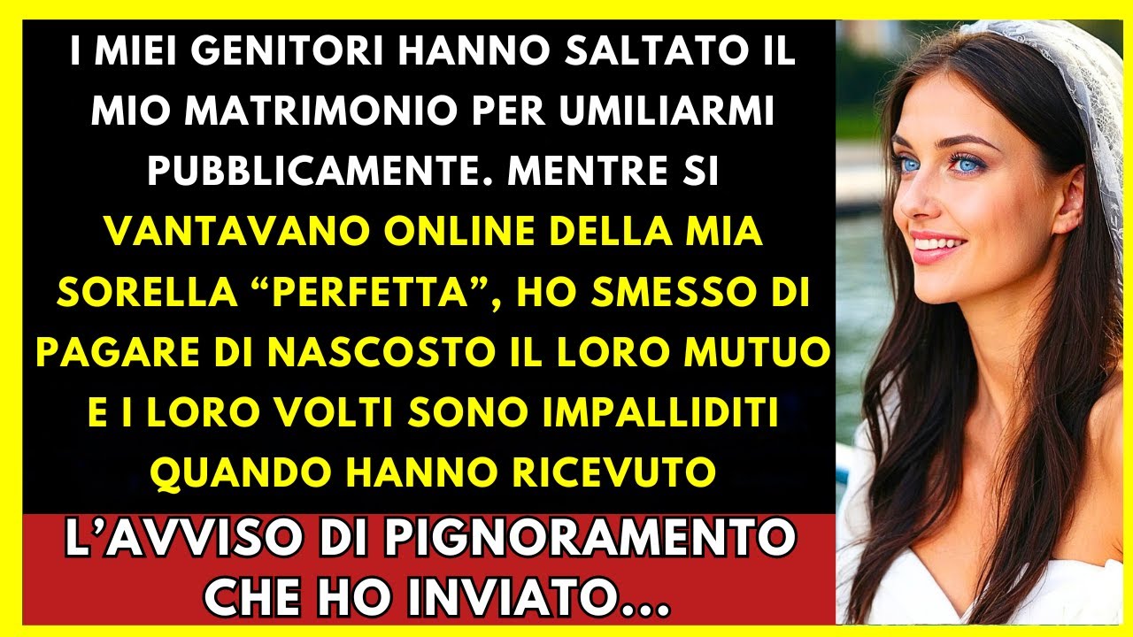 I Miei Genitori Saltarono Le Nozze E Smettei Di Pagare Il Loro Mutuo