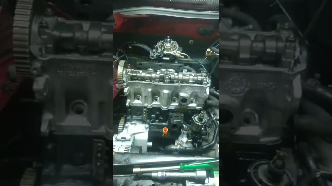 montagem motor AP 1.8 Seat / Golf  95 #mecanica #motor