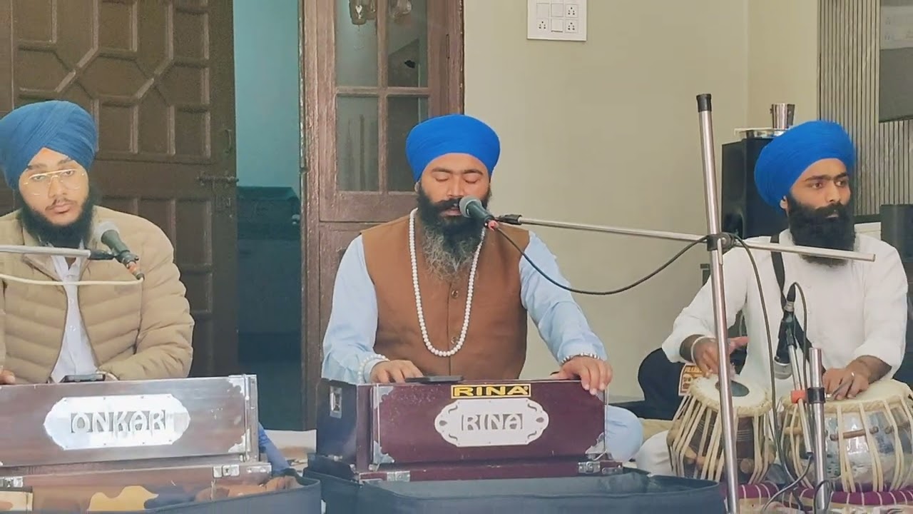 waheguru ji gurbani kirtan Bhajan bandgeee #babadeepsinghji #trading 
